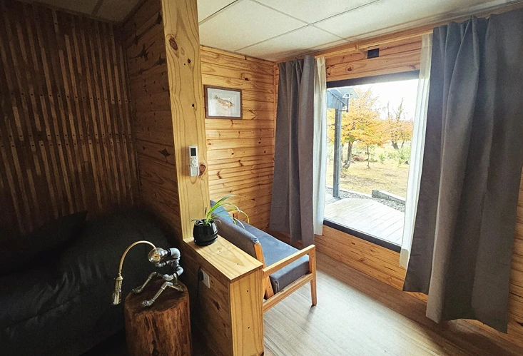 Ambiente de pesca en Trevelin