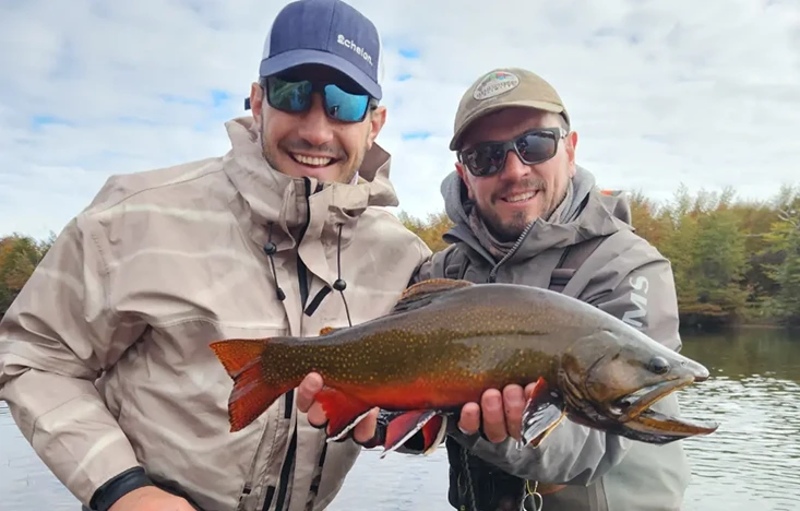 Pesca con mosca en Trevelin