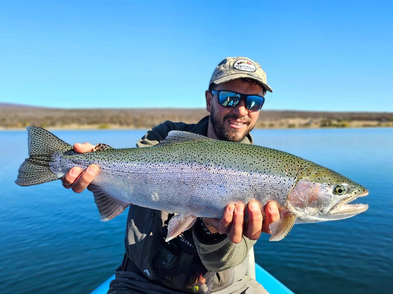 Fishing landscape in Trevelin and Los Alerces
