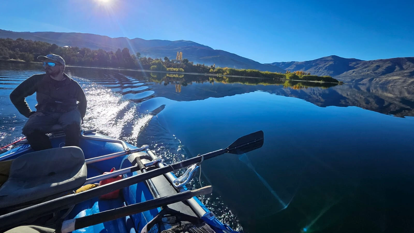 Jornada de pesca con mosca en aguas patagónicas